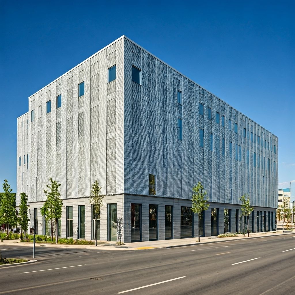 Modern commercial building